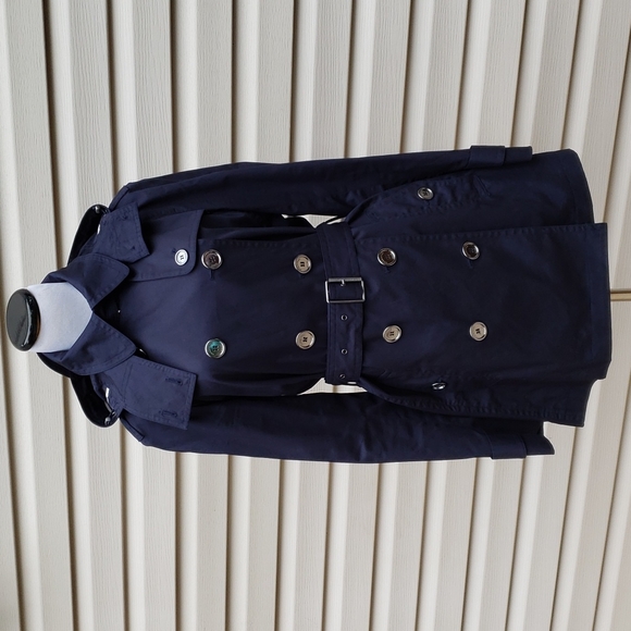 Burberry Jackets & Blazers - BURBERRY DOUBLE BREASTED TRENCH COAT RAIN JACKET